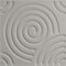 Ekena Millwork 19 5/8in. W x 19 5/8in. H Spiral EnduraWall Decorative 3D Wall Panel Covers 2.67 Sq. Ft. WP20X20SPCSV - alternate 6